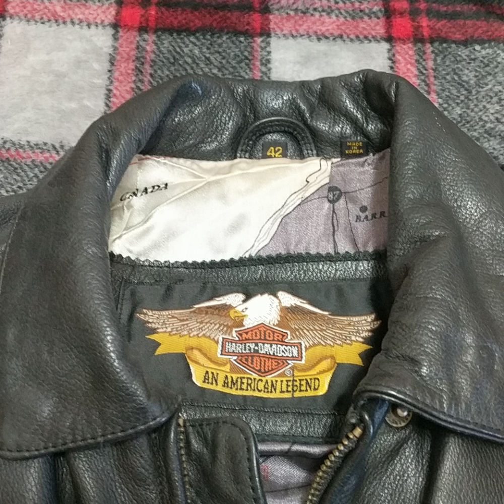 One of a Kind Harley Davidson Leather Jacket